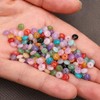 Muliteolor Rondelle Gemstone Beads 4x2mm, 150PCS Natural Stone Spacer Beads