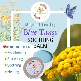 Blue Tansy Soothing Balm 50ml | Eczema Salve | Natural remedy for skin | Handmade in UK using UK and French essential oils |
