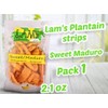 Lam's Plantain strips | Vegetable snacks | 2.1oz | 60g