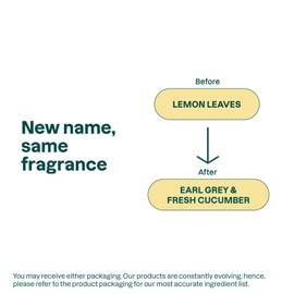 ATTITUDE Liquid Hand Soap, EWG Verified, Plant and Mineral-Based, Vegan Personal Care Products, Earl Grey & Fresh Cucumber Scent, Bulk Refill Format, 135.26 Fl Oz