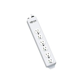 Tripp Lite PS-615-HG Outlet Strip, 15A, 6 Outlet, 15 Ft., White