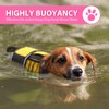 Queenmore Dog Life Jacket Lifesaver Preserver High Buoyancy with Emergency