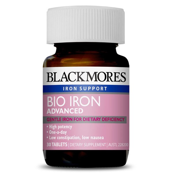 BLACKMORES Bio Iron Advanced 30 tablets ( Gentle Iron )