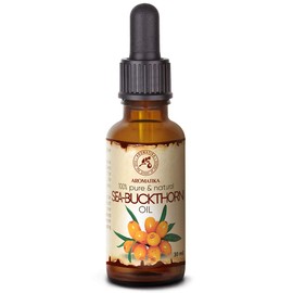 Hippophae Rhamnoides Sea Buckthorn Oil 30 ml Cold Pressed Sea Buckthorn Oil Pure & Natural Carrier Oil Care Oil Body Oil for Skin Care Face Body Care