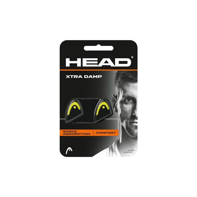 HEAD Unisex – Adult's Xtra Damp Tennis Mute, Yellow, standard