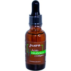Suero Facial con Ácido Hialurónico y Colágeno Hidratante Reafirmante y Tonificante 30ml