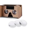 ULTECHNOVO 10pcs Vr Glasses Lens Replacement Light-Blocking Headset Accessories Material