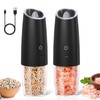 innhom Gravity Electric Salt and Pepper Grinder Set Salt Grinder