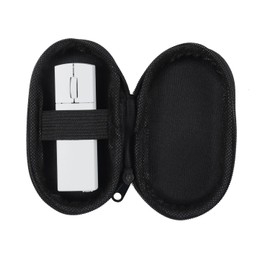 Ultra Small Bluetooth Wireless Mouse, Dual Mode (BT+2.4G) Noiseless Rechargeable Mouse (with Mouse Case), 1200 DPI Slim and Portable Mini Travel Cordless Mouse for PC Computer Laptop (White)