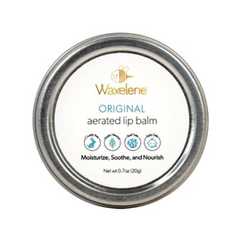 Waxelene Original Aerated Lip Balm Tin 4pc, Best Lip Balm Ever Organic Multipurpose Ointment Baby Eczema Dry Sensitive Skin Body Hand Face Moisturizer