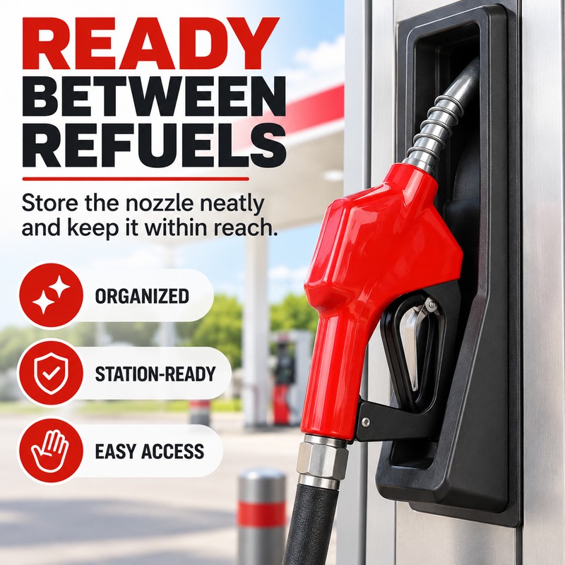 Automatic Fuel Nozzle for Diesel Refueling – Shutoff Dispensing Gun