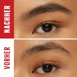 Maybelline New York Eyebrow Gel, For Thicker Looking and Shaped Eyebrows, Smudge-proof and Waterproof, Tattoo Brow 36H Styling Gel, No. 260 Deep Brown, 6 ml