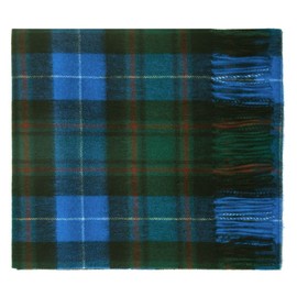 Oxfords Cashmere 100% Lambswool Tartan Plaid Scarf, Macrae