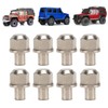 Fayelume 8PCS 12mm Hex Extension, Rc Wheel Nuts, Stainless Steel