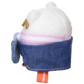 San-X Sumikko Gurashi MY51501 Sumikko Gurashi Collection Tenori Plush Toy Polar Bear Denim Factory