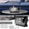 TNSLAND Projection Alarm Clock, Alarm Clock, Radio Alarm Clock with