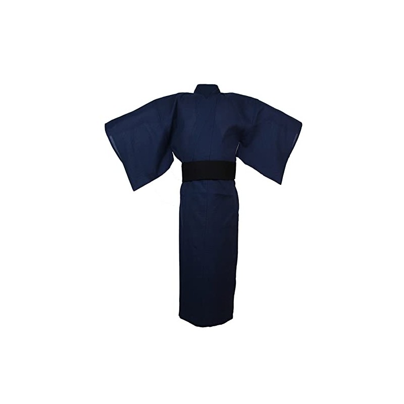 Yifulove Men's Yukata, Cool, Comfortable, Cotton Linen, Summer Festivals, Going