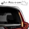 DXNQ 3PCS Peeking Sneaky Cat Sticker, Waterproof Strong Adhesive Decals