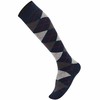 Mysocks Knee High Socks Long Golf Socks Fancy Colorful Argyle