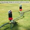 Eden 94143 Multi-Pattern Sprinkler Plus One-Direction Misting System with Metal