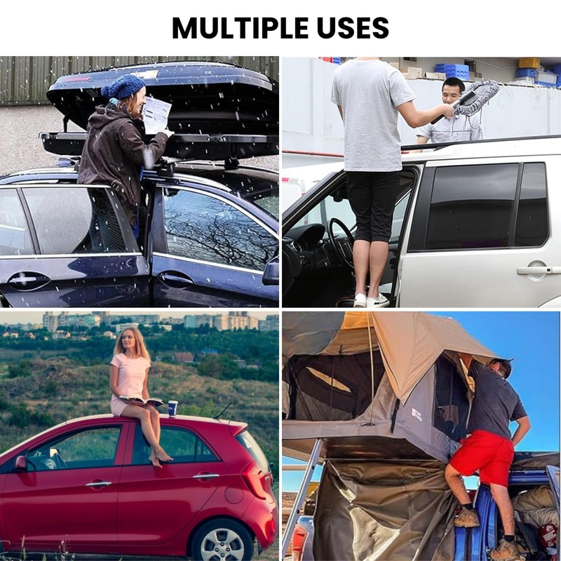 MAGIC SELECT 2 x Car Door Step, Foldable Vehicle Door