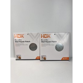 HDX 6 in. x 6 in. Drywall Wall Repair Patch x2