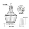 Pxyelec Alcohol Burner Lamp Glass Laboratory Bunsen Burner for Laboratory