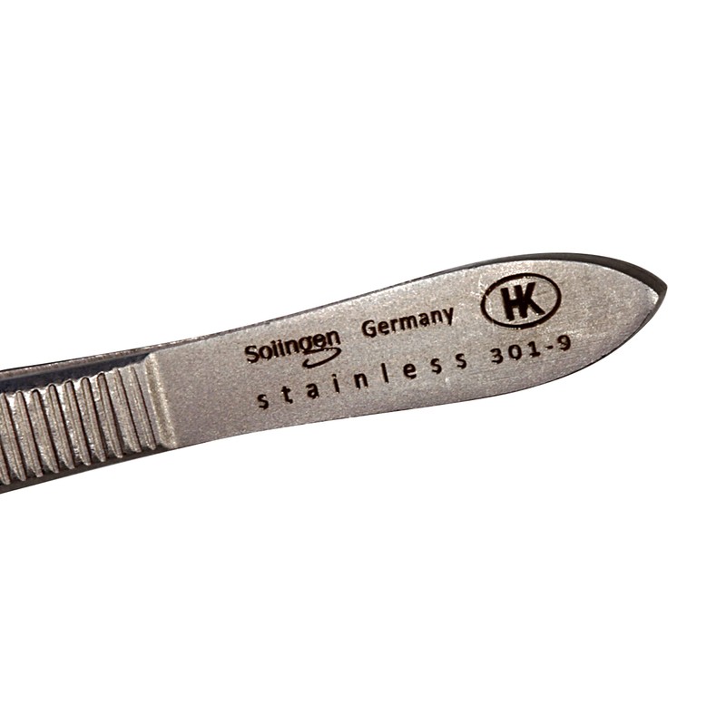 HK Manicure by Hans Kniebes - 8 cm Straight Tweezers