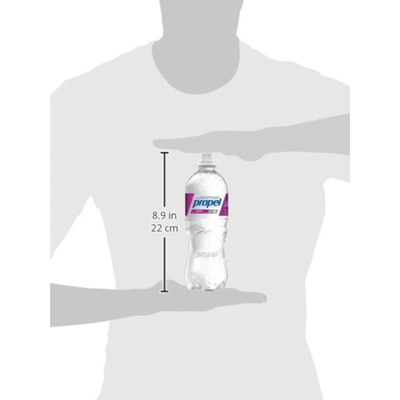 Propel, Zero Calorie Sports Drinking 16.9 FlOz (Pack of 12)