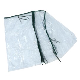 Levemolo Greenhouse Cover PVC Rainproof Protector with Up Zipper Doors for Plant Growth Small Tunnel Cover for Flowers Vegetables and Succulents