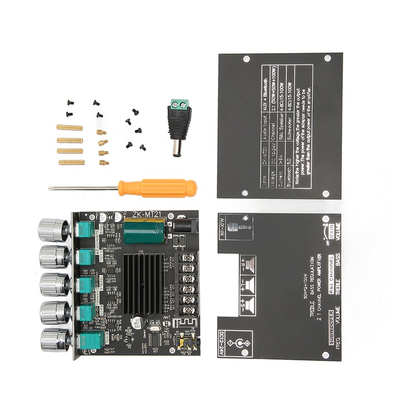 Bluetooth Digital Power Amplifier Module 50W 50W 100W 2.1 Channel