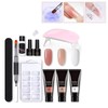 Nail Extension Gel Kit Professional Beautiful Gel Nail Polish Tool