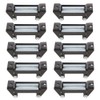 10PCS 4500 LBS Steel Wire Rope Roller Fairlead Perfecfor ATV