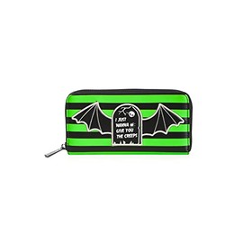 Banned I Just Want to Give You The Creeps Purse, Green, Streetwear