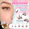 Bunny Lash Clusters Brown Manga Lash Clusters Spiky Doll Individual