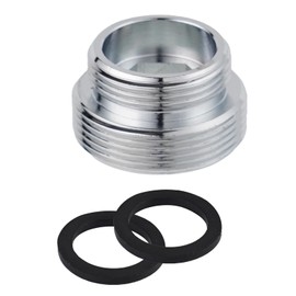 Hibbent M18-M22 Brass Tap Aerator Connection, Male Thread Bathroom Tap Adapter for Sink Tap Water Purifier Adapter Aerator