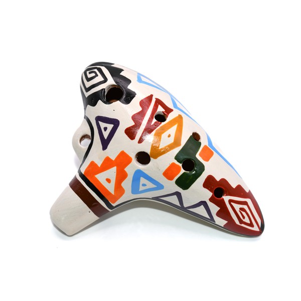 Ocarina Musical Instrument - Made with Clay - Non Toxic