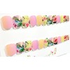 Key West Dreaming Matte Embossed Extra Short Squoval Press-On Nails
