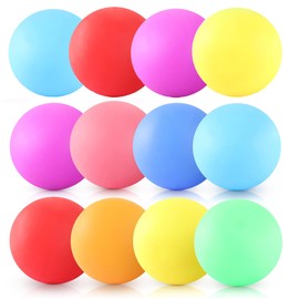 Kickidz Slow Rising Stress Ball 12 Pack, Stretchy Fidget Ball for Anxiety Stress Relief, Hand Therapy Sensory Squishy Ball, Pull Stretch Fidget Toy for Students, Classroom Prize Box Toys