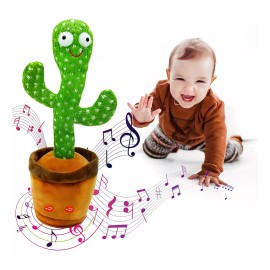 Cactus Bailarin Con Musica Y Luz Canciones Repite Voces Mli