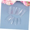 FOMIYES 350pcs Full Nail Cover X Fake Nails False Nails