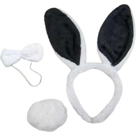 NuJake Kids White Bunny Rabbit 5 Piece Costume Set For Children