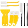 9Pcs UV Resin 3D Printer Must-Have Tool, Scraper, Silicone Spatula,