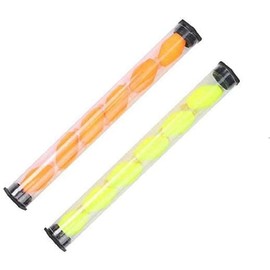 sprinton Maximumcatch Strike Indicator Set with Box, Foam Tip Toppers Bite Alarm, Fly Fishing Float Accessories (Yellow (2 Pieces) & Orange (2 Pieces) Set)