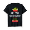 I'm The Basketball Elf Christmas Holiday Elf Squad Xmas T-Shirt