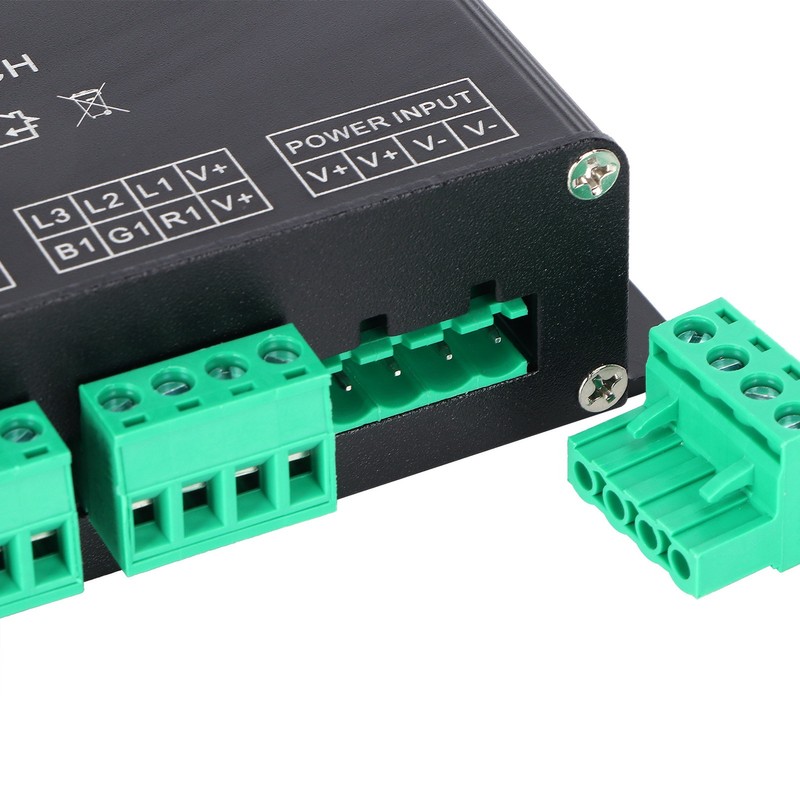 12 Channel DMX Constant Decoder RGB LED Light Strip Controller