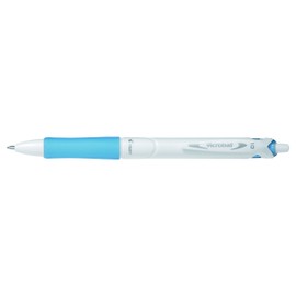 Pilot Acroball Retractable Ballpoint - Pure White/Light Blue (Box of 10)