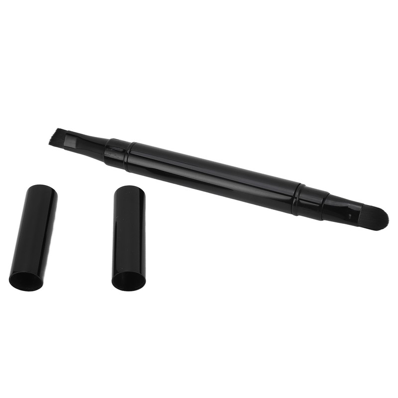 Portable Retractable Makeup Brush Double Ended Makeup Brush for Eyebrow