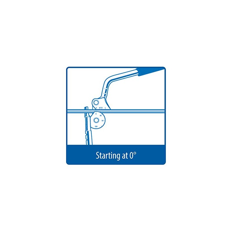Imperial Tool 364-FHB04 Swivel Handle Tube Bender for 1/4" O.D.