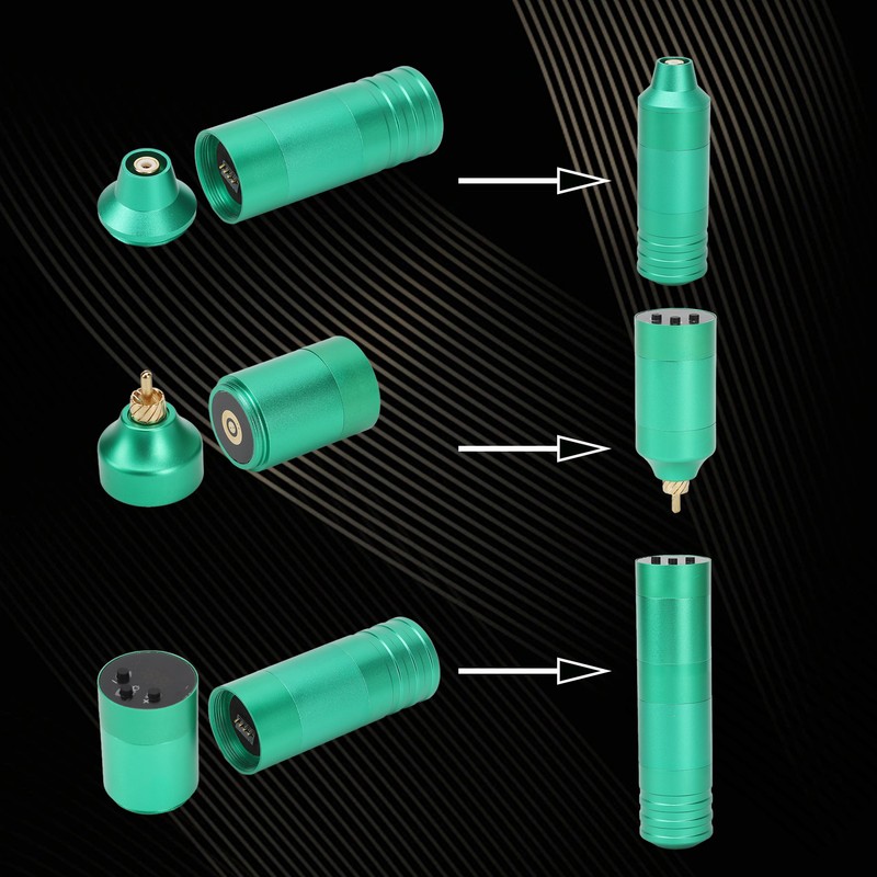 Wireless Tattoo Machine Battery Pen 1300mAh LED Screen Rotary Tattoo